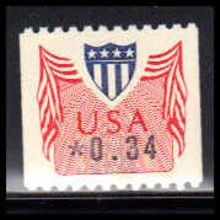 CVP31b 34c Shield Very Fine MNH Dry Gum PA4647