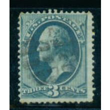 Used 147 3c George Washington Barely Clears M00051