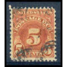 Used J83 5c Postage Due Just Clears WA1394