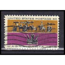 Used 1265 5c Magna Carta Fine KA5318