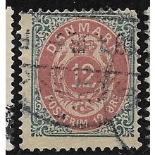 1875 Michel 26bA - fine used (o) - perf. 14x13.5