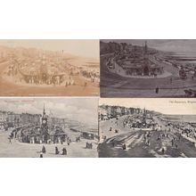 Brighton Aquarium Antique Real Photo & Old 4x Postcard s