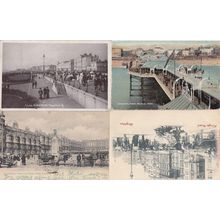 Royal Sussex Monument Kings Road Brighton 4x Postcard s