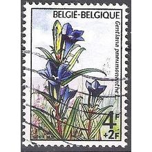 Belgique 1974 Michel 1790 O Cote (2008) 0.50 € Fleur Gentiane