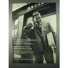 1967 Otis Elevator Ad - His Best Customer Complained