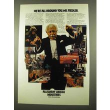 1975 Allegheny Ludlum Industries Ad - Arthur Fiedler
