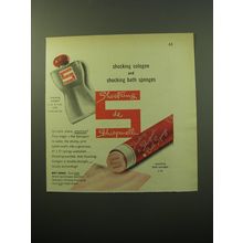 1950 Schiaparelli Shocking Cologne and Bath Sponges Advertisement