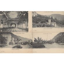 Le Grand Hotel Territet Switzerland Salle De Fetes 4x Mint Postcard s
