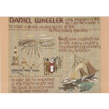 Ships At St Petersburg Marshes Quaker Tapestry Czar Alexander Postcard