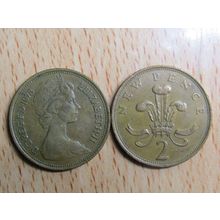 GB 1978 Elizebeth II Decimal 2p Coin