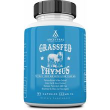 Ancestral Supplements Grass Fed Ovine (Sheep) Thymus Glandular Extract, 3000Mg,