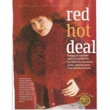 Yarn Knit Capelet Pattern Red Hot Deal