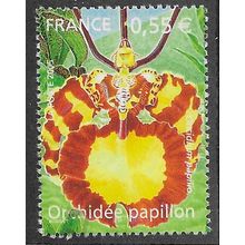 FRA 2005 55c 'ORCHIDS' FINE USED (EBID56-926)