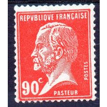 France Sg400a 90c Red fine lightly m/mint (G76)