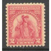 657 2c General John Sullivan Just Clears MNH Q0846