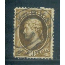Used 209 10c Thomas Jefferson Almost Very Fine Q3506