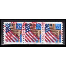 Used 2913 32c U.S. Flag Over Porch Very Fine PNC 11111/3 PA3485