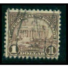 Used 571 $1 Lincoln Memorial Barely Clears M09522