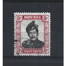 Brunei.SG105 8c Sultan Omar Ali Saifuddin.Fine Used.Aug25m