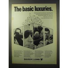 1970 Bausch & Lomb Ad - Scopes, Quiet-Ear, Balscope