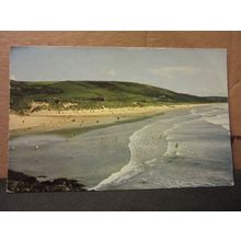 WOOLACOMBE SANDS, DEVON. used postcard by Jarrold 1965 pm =