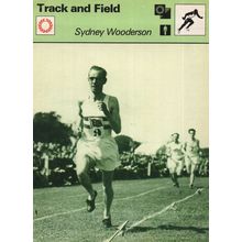 Sydney Wooderson Track & Field Athletics Olympic Games Card