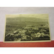 GENERAL VIEW, CASTLETON, DERBY unused antique postcard dated 1922 =