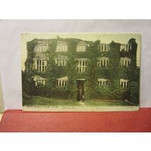 BERRY POMEROY CASTLE, Devon used antique postcard 1906 pm =