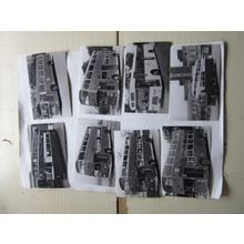 28 x small photograph set of TRAMS AND BUSES, LIVERPOOL PASSENGER TRANSPORT #