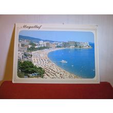 MAGALLUF, MALLORCA, SPAIN used postcard 1997 pm #