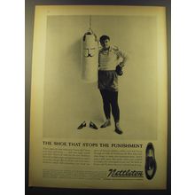 1959 Nettleton Dart Shoes Ad - The shoe that stops the punishment