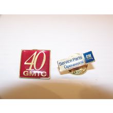 GM SERVICE PARTS & OPERATIONS & 40 GMTC HAT PINS