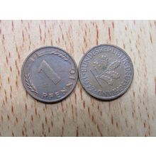 1972f 1 Pfennig Germany Coin