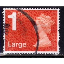 GB 2013 QE2 1st Large Letter Machin used SG U3036 BIL ( D702 )