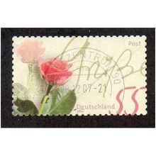 GER 2003 €0.55 (S/A) 'GREETING STAMP -ROSE' FINE USED (EBID30-293)