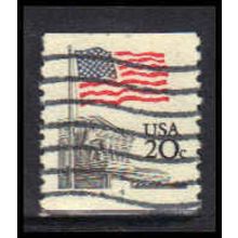 Used 1895a 20c U.S. Flag Very Fine CNS 4 PA5459