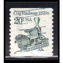 Used 2463 20c Railway Cog Very Fine CNS 1 PA6301