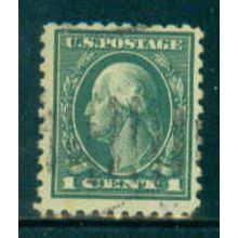 Used 424 1c George Washington Fine A09185
