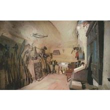 Jerusalem Inn Mortimers Room Rare Photo Postcard