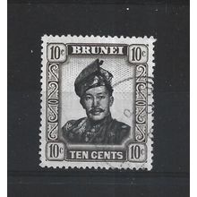 Brunei.SG106 10c Sultan Omar Ali Saifuddin.Fine Used.Aug25c