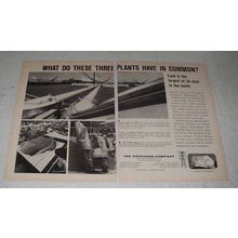 1965 The Southern Company Ad - Three Plants in Common