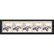 2262 17.5c Race Car Fine MNH Dry Gum PNC 1/5 X0988