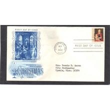 FDC Art Craft 1321 5c Christmas (Cachet-Typed/A) CV39287
