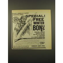 1968 Numrich Arms Hopkins & Allen Minuteman Rifle Advertisement