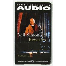 Neil Simon Rewrites, Audiobook, 4 Cassettes, Autobiography, Abridged, 1996