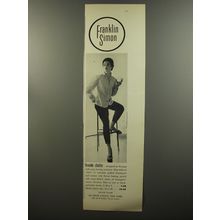 1953 Franklin Simon Norman Shirt Advertisement - Fireside Chatter