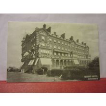QUEEN'S HOTEL, SOUTHSEA, HAMPSHIRE unused antique postcard =