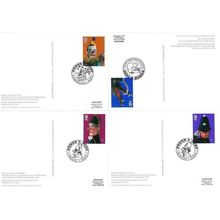 Punch & Judy PHQ Postcard Set Of 6 With Franks MINT