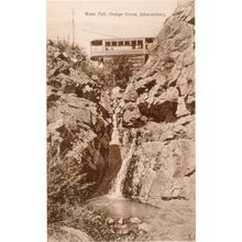 Water Fall Observation Orange Grove Point Car Johannesburg South Africa Postcard