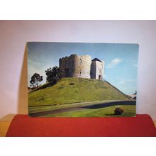 CLIFFORD'S TOWER, THE CASTLE, YORK unused postcard by Dixon =